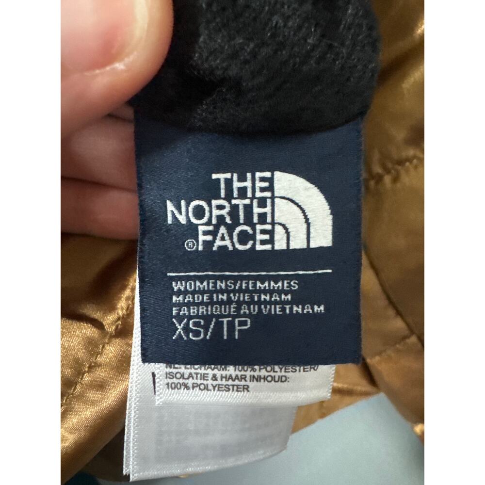 The North Face Women's Fur Lined Bronze Puffer Jacket - Size XS - Picture 6 of 8